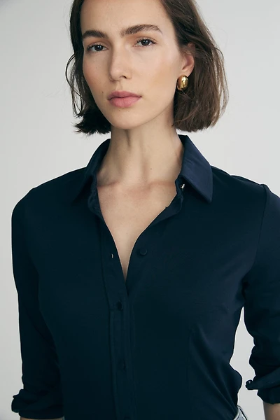 Mercerized Cotton Shirt