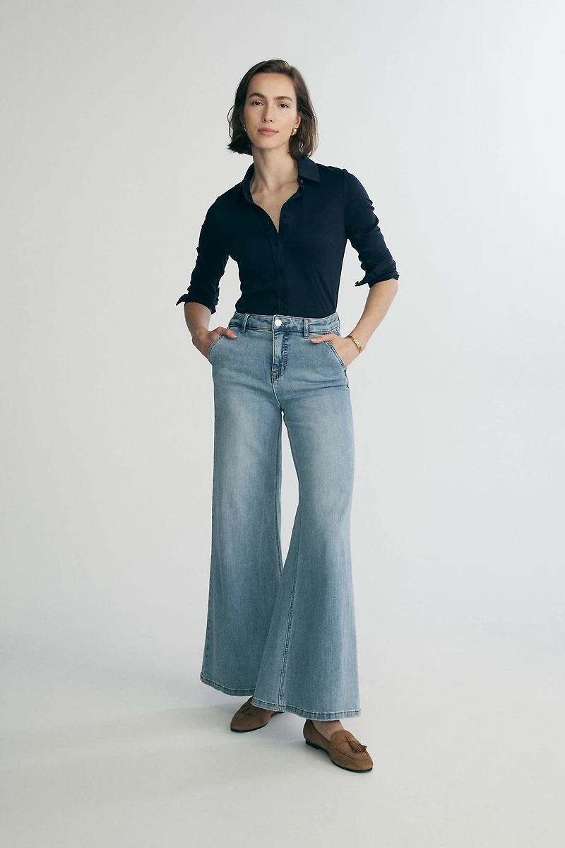 Mercerized Cotton Shirt