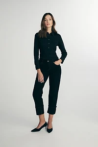 Mercerized cotton shirt