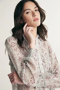 Printed blouse