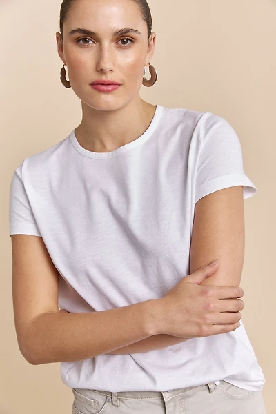 Basic crew neck T-shirt