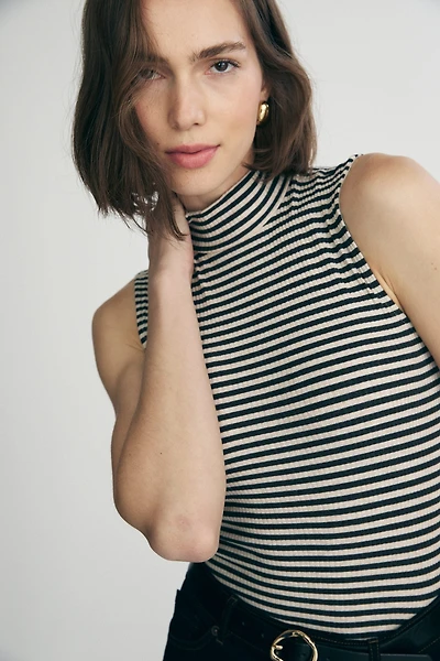 Mock neck top
