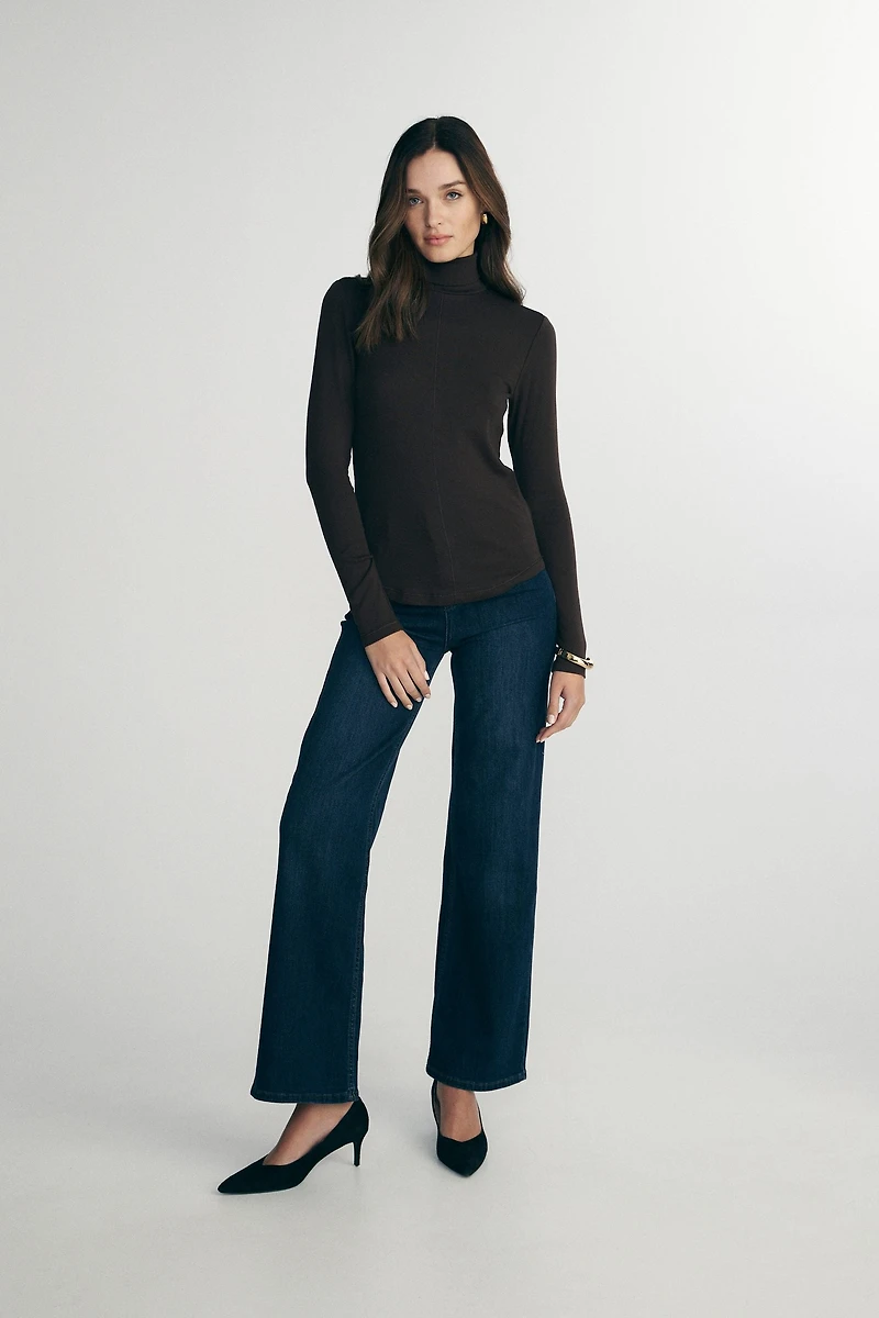 Col roulé extensible