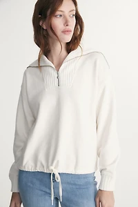 Half zip sweater