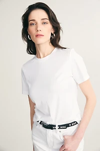 T-shirt en coton pima