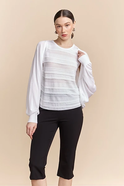 Knit shrug
