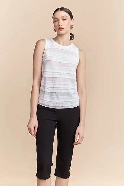 Camisole de maille délicate