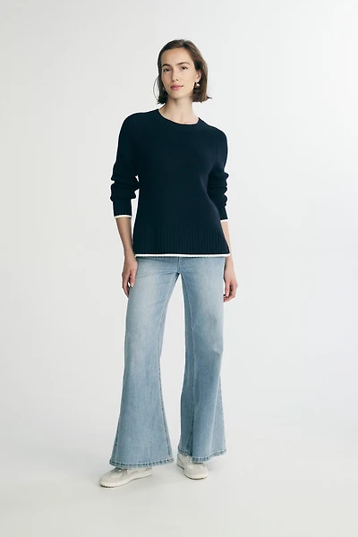 Crew neck sweater