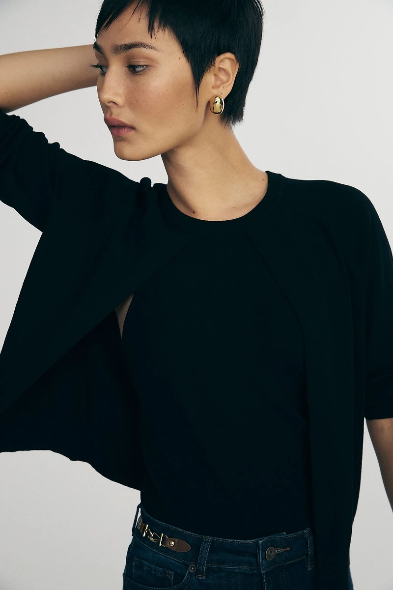 2-in-1 cardigan