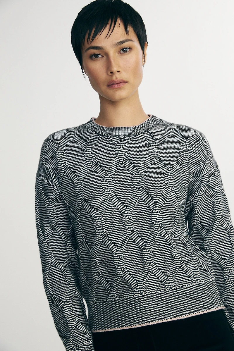 Argyle sweater
