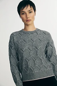 Argyle sweater