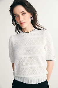 Chandail à motif floral