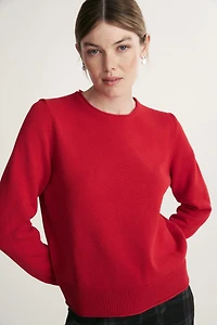Crew neck sweater
