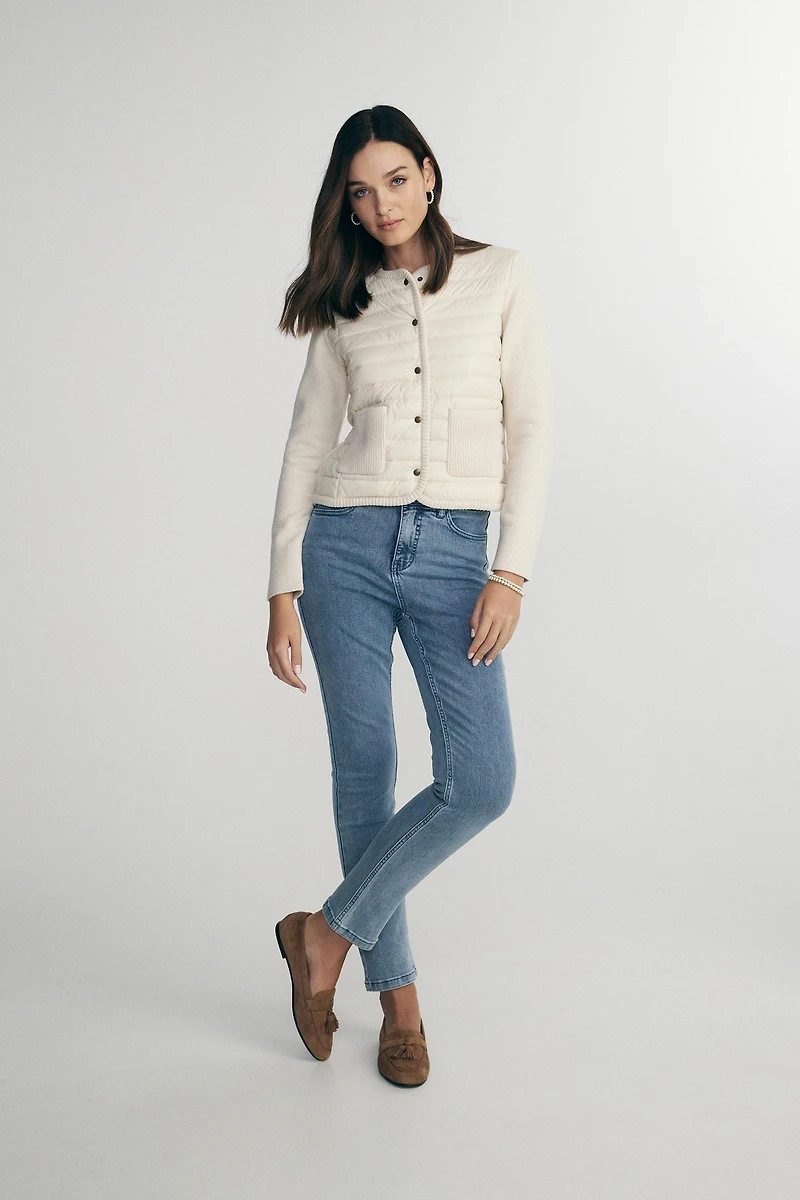 High waist jeans