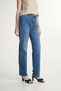 High rise 90's straight leg jeans