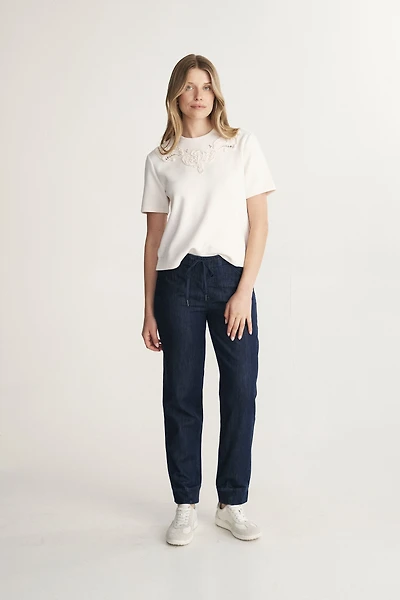 Jeans with Drawstring