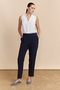 Pleated pants