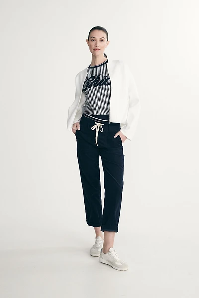 Pantalon en velours côtelé