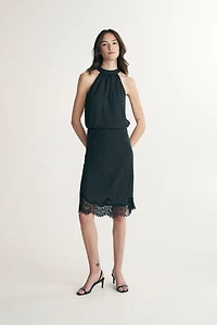 Polka dot skirt