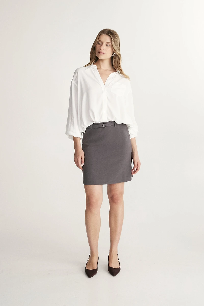 Skirt with Belt