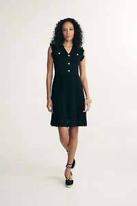 Pointelle dress