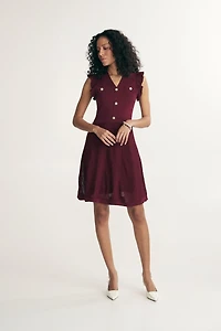 Pointelle dress