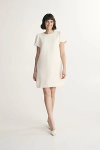 Robe à manches bouffantes