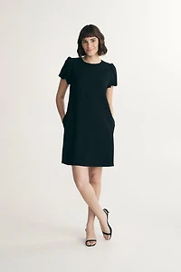 Puffy sleeve dress