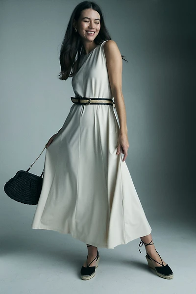 Jersey maxi dress
