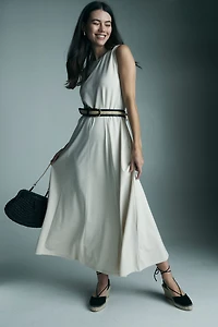 Jersey maxi dress