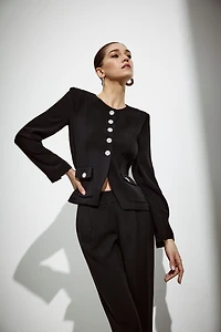 Basic cropped jacket