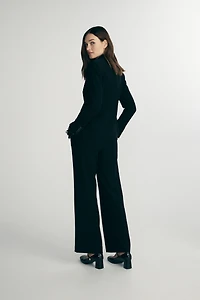 Long fitted jacket