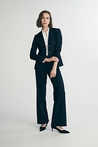 Two-button basic blazer