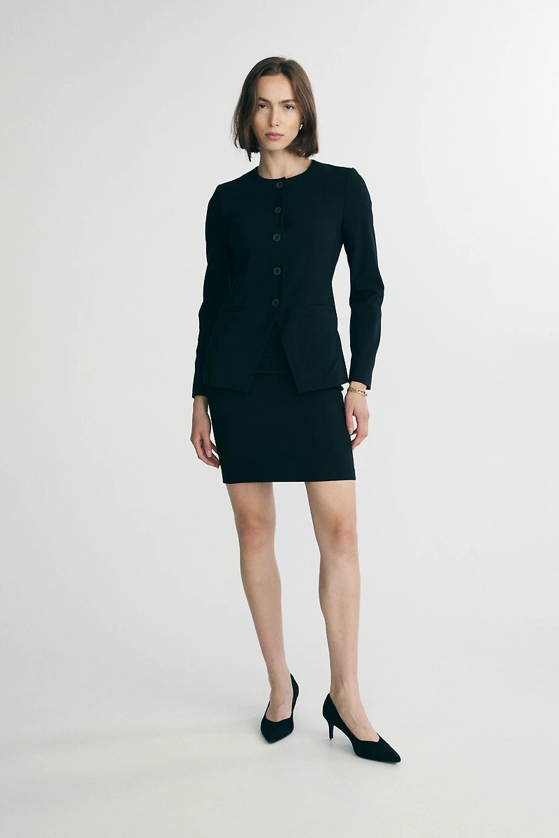 Fitted blazer
