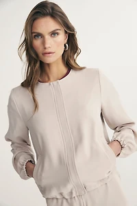 Jacket with drawstring