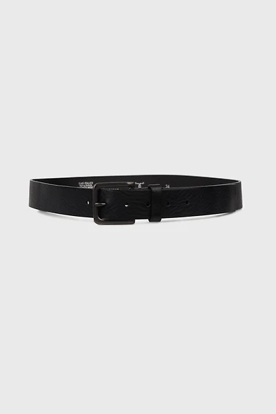 Leather belt