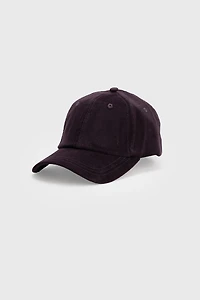 Casquette en velours côtelé