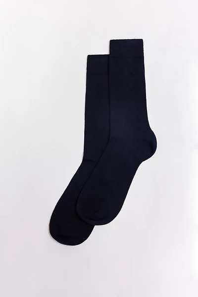 Chaussettes à motif de losanges