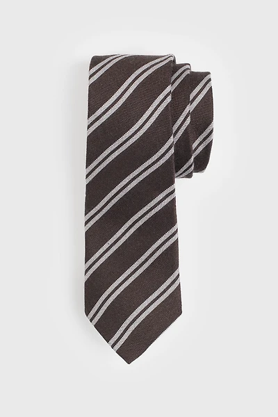 Double stripe tie