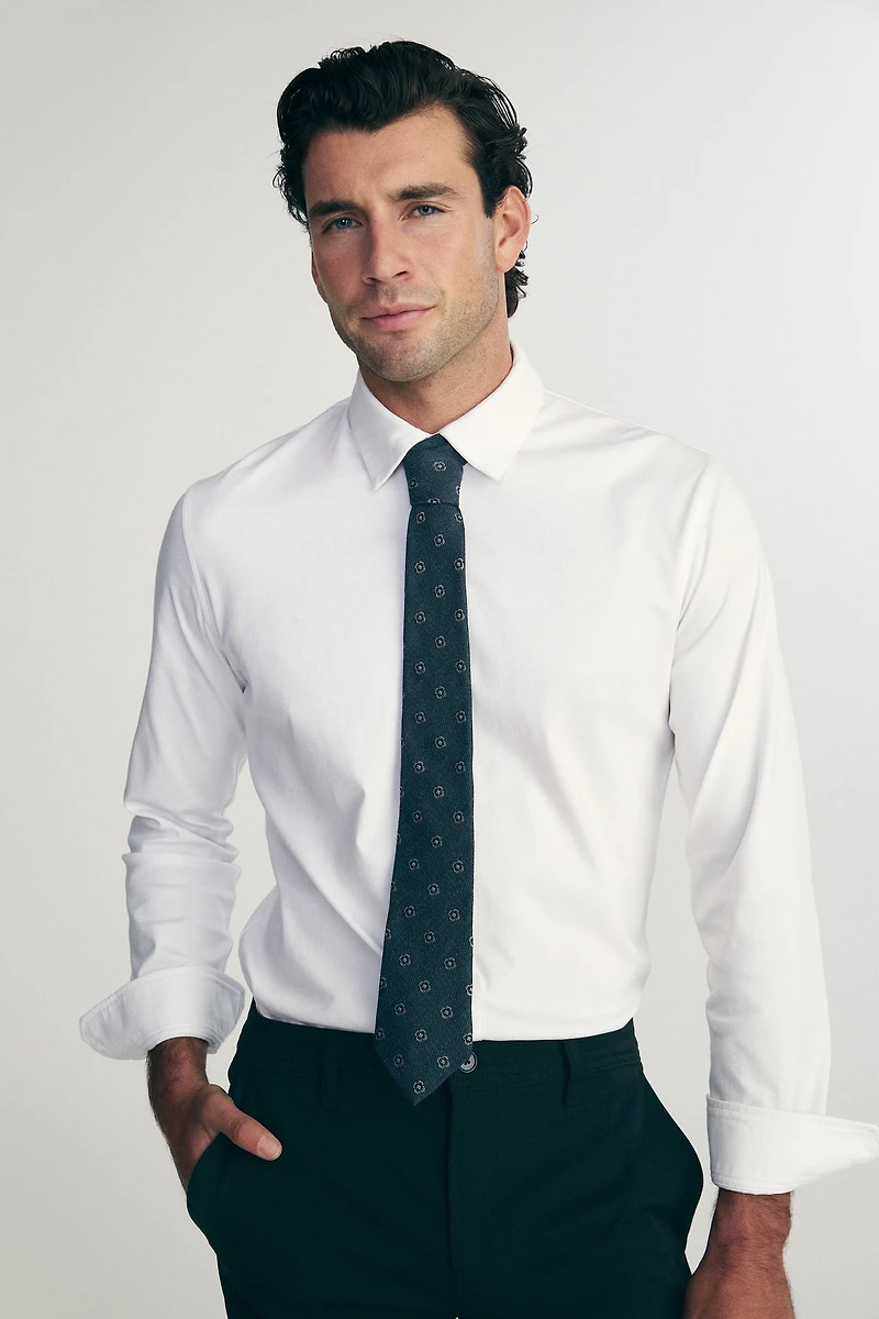 Floral Jacquard Tie