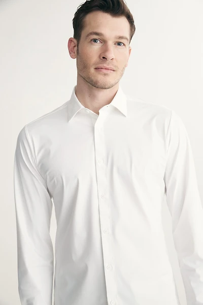 Stretch jersey shirt