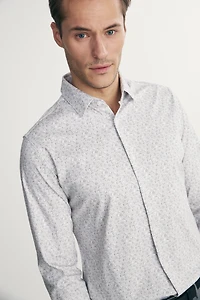 Chemise à imprimé floral