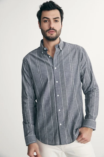 Striped Semi-Fitted shirt