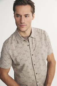 Short sleeve piqué shirt