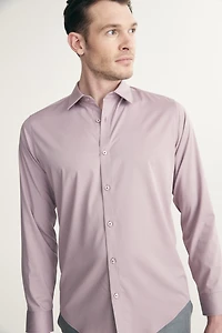 Fitted solid shirt