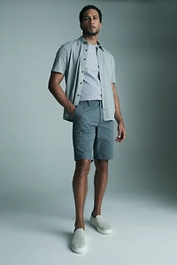Retro printed jersey shirt