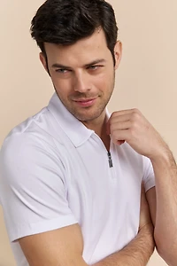 Pima cotton short sleeves polo