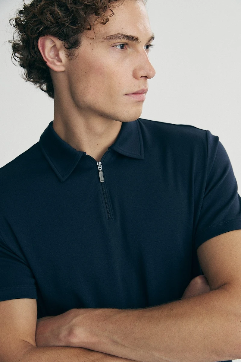 Pima cotton short sleeves polo