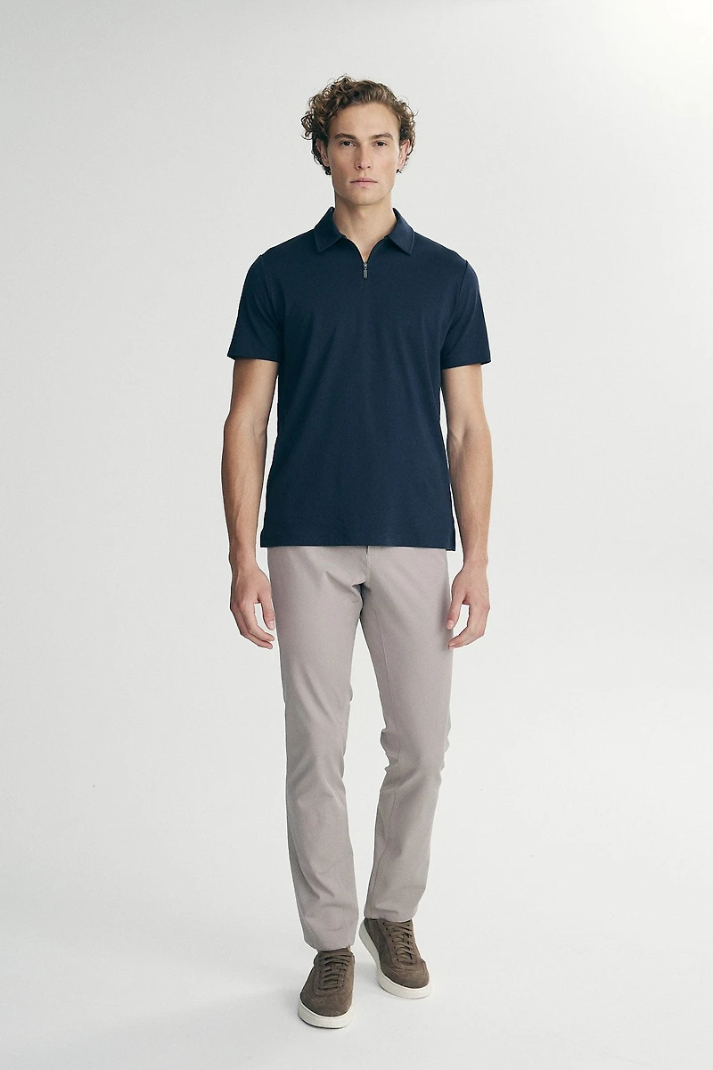 Pima cotton short sleeves polo