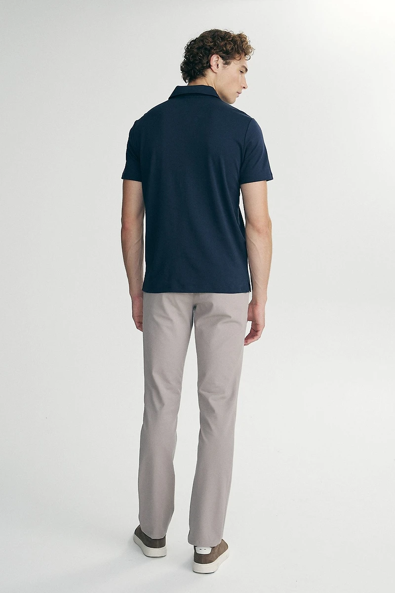 Pima cotton short sleeves polo